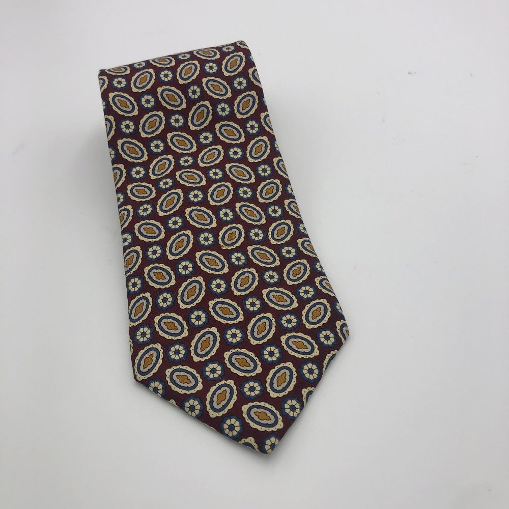 Vintage Isaac Zelcer Tie, Standard Length with 4" Blade.
